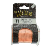Beadsmith Craft Wire Tarnish Resistant Copper x 18ga