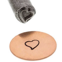 Metal Stamping Tool - Whimsical Collection .01 - Specialty Steel Punch Stamp ~ Heart