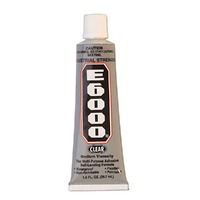 E6000 Industrial Strength Glue Adhesive - Dries clear and is paintable