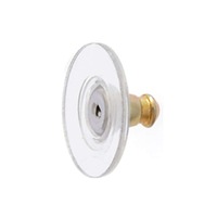 Stabil Earring Clutches Clear Gold x 10 Pairs