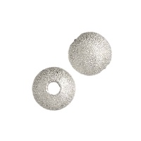 Stardust Beads - Silver Plated 6mm x 10