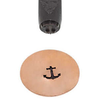 Metal Stamping Tool Elite Design Stamp - Anchor