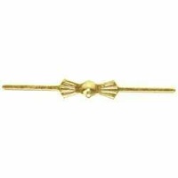 Bow Tie Connectors - Perfect For Linking Octagons - Gold Tone x 20