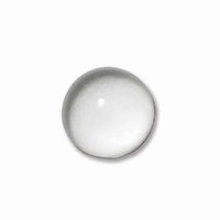 Cabochon - Preciosa Glass Round - Clear 11mm