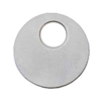 Metal Stamping Blank - 24ga Nickel Silver Outside Diameter Washer x 22mm