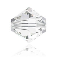 Swarovski Crystal Bicone Beads - Crystal 6mm x 10