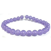 Lavender Fog Round Vintage Lucite Bead x 7.5mm