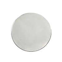 Metal Stamping Blank - 24ga Nickel Silver Circle x 22mm