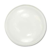 Domed Cabochon - Glass Circle - Clear x 30mm *Seconds*