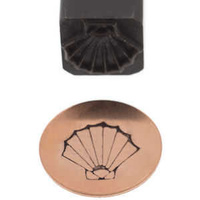 Metal Stamping Tool Design Jumbo Specialty Steel Punch Stamp ~ Sea Shell x 10mm