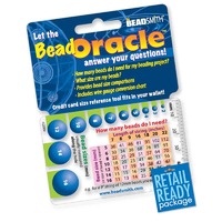 Bead Oracle Wallet Card - Ideal For Measuring Beads