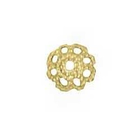 Bead Caps - Petite - Gold Plated 5mm x 10
