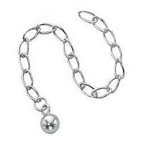 Extender Chain - Sterling Silver - 3" With 5mm Ball