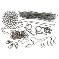 Jewellery Findings Starter Pack - Gunmetal