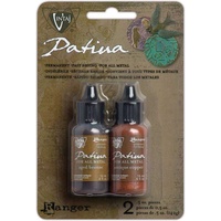 Vintaj Patina Kit By Ranger Inks x Ancient Coin - Add colour to metal and crafts