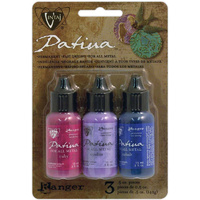 Vintaj Patina Kit By Ranger Inks x Antique Window - Add colour to metal & crafts