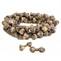 Mollusc Shell Style Vintage Lucite Bead