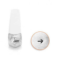 Impressart Metal Stamping Tool - Design Stamp ~ Arrow x 3mm