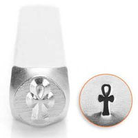 Impressart Metal Stamping Tool - Design Stamp ~ Ankh Cross x 6mm