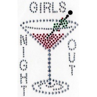 Iron-On Transfer - Rhinestone Rhinestud Girls Night Out