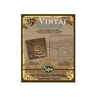 Sizzix Vintaj Deco Etch Die - Mermaid Waves