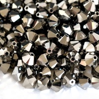 Swarovski Crystal Bicone Beads - Crystal Metallic Light Gold 2x - 6mm x 10