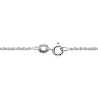 Rope Chain Necklace - Silver Filled 1mm x 20"