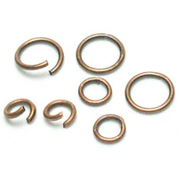 Jump Rings - Copper Plated 4 and 6mm x 400 Pieces