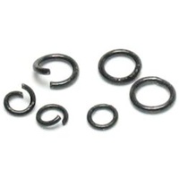 Jump Rings - Black 4 and 6mm x 400 Pieces