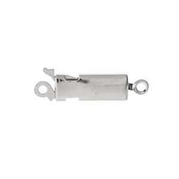 Bullet Fastener Clasp - Nickel 19x3mm
