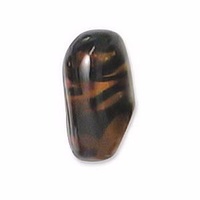 Czech Glass Rock Nugget Beads - Tortise 18mm x 10 Beads