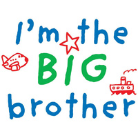 Iron-On Transfer - Uptown Baby - I'M The Big Brother