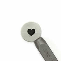 Impressart Signature Metal Design Stamp - Solid Heart