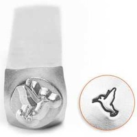 Impressart Metal Design Stamp - Humming Bird