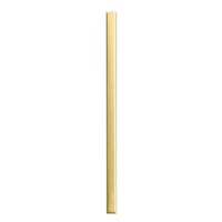 Metal Stamping Blank - 24ga Brass Long Rectangle Strip 6" x 1/4"