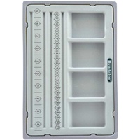 Beadalon Bracelet Bead Board With Removable Cover