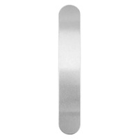 Impressart Bracelet Metal Stamping Blank - 14Ga Soft Strike Aluminum Strip 1" x 6"