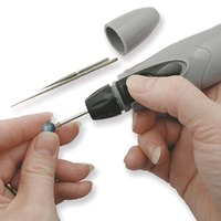 Beadsmith Cordless Bead Reamer - softens rough edges and enlarges bead holes