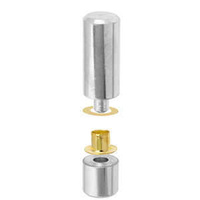 Eyelets With Setter - For Leather Jewellery 5.3mm Hole Gold