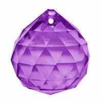 Crystal Sphere - Purple x 30mm