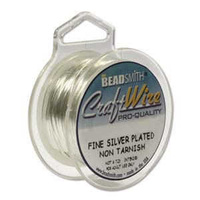 Craft Wire - Beadsmith Pro Quality Non Tarnish - Silver x 24ga