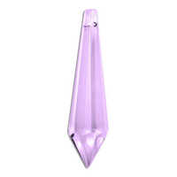 Crystal Icicle Drop - Violet x 60mm - Factory Seconds