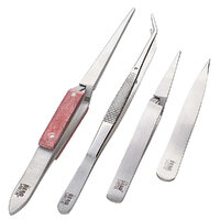 Tweezers - 4 Piece Set - Ideal for Soldering Jewellery & Crafts