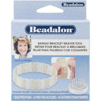 Beadalon Bangle Bracelet Weaver Tool - Weave intricate bracelets with ease