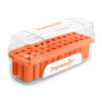 Impressart Letter Stamp Storage Case - 6mm, Orange