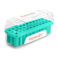 Impressart Letter Stamp Storage Case - 6mm, Teal