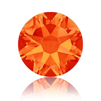 Swarovski Crystal Flat Back Rhinestones - Fire Opal SS16 - 4mm x 20