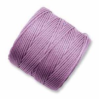 Beadsmith S-Lon Nylon Beading Cord Tex210 - Orchid x 77 Yards