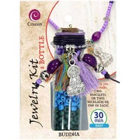 Jewelry Kit In A Bottle x Buddha - Makes two pieces of jewellery