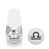 Impressart Metal Stamping Tool - Zodiac Design Stamp ~ Libra x 6mm